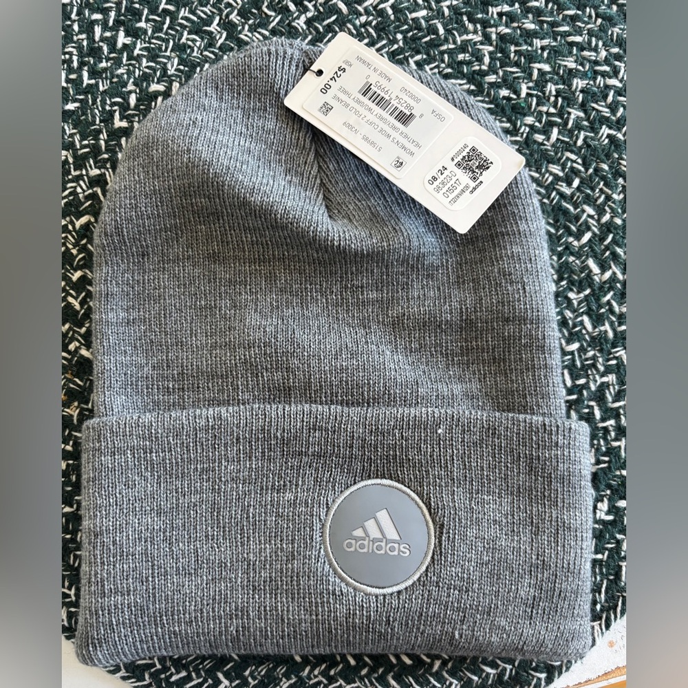NWT Adidas Gray Winter Hat